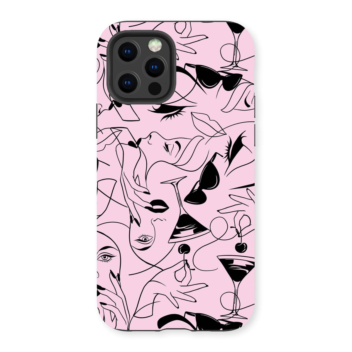 "Sixties Baby - Pink"  Tough Phone Case