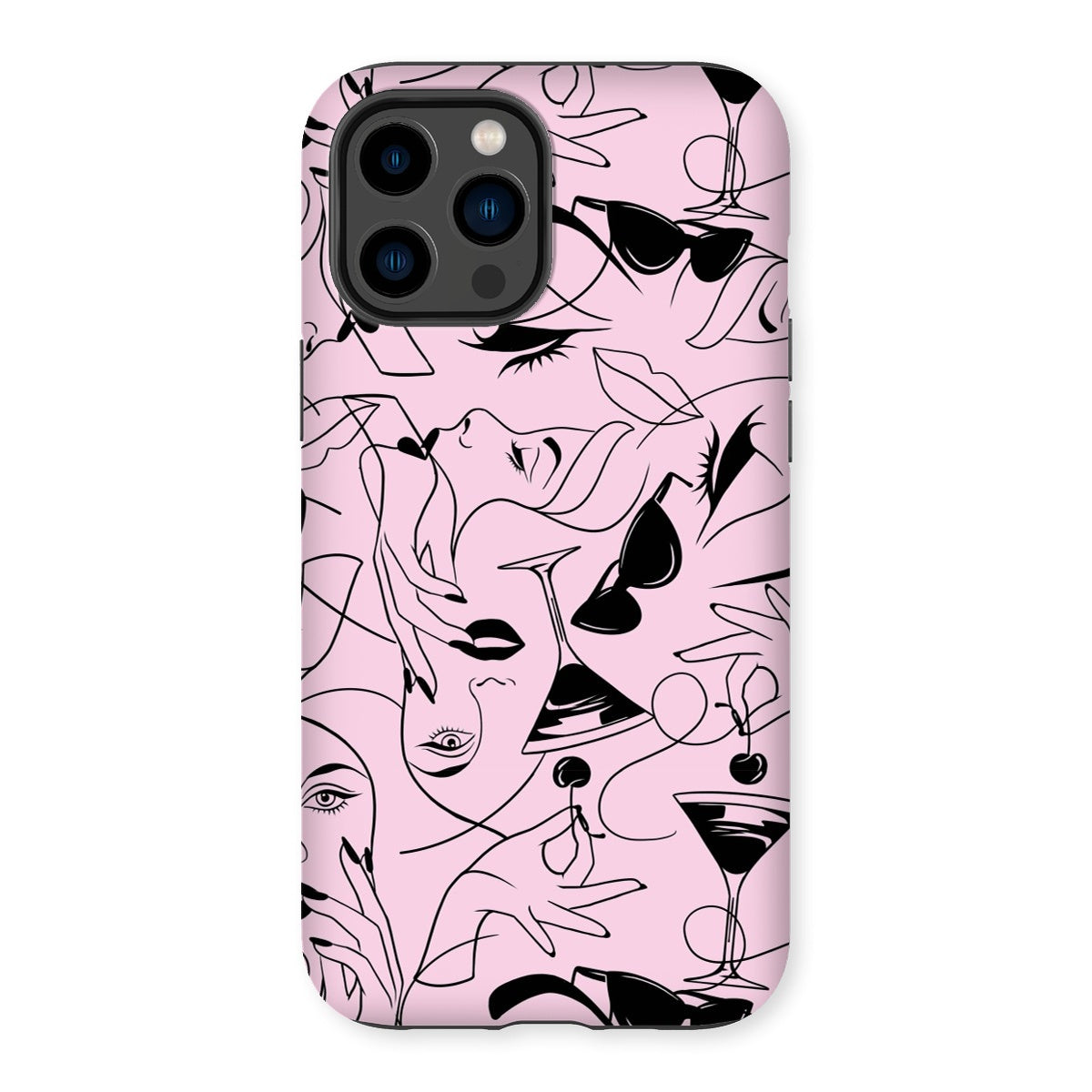 "Sixties Baby - Pink"  Tough Phone Case